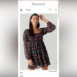 Francesca’s dress
